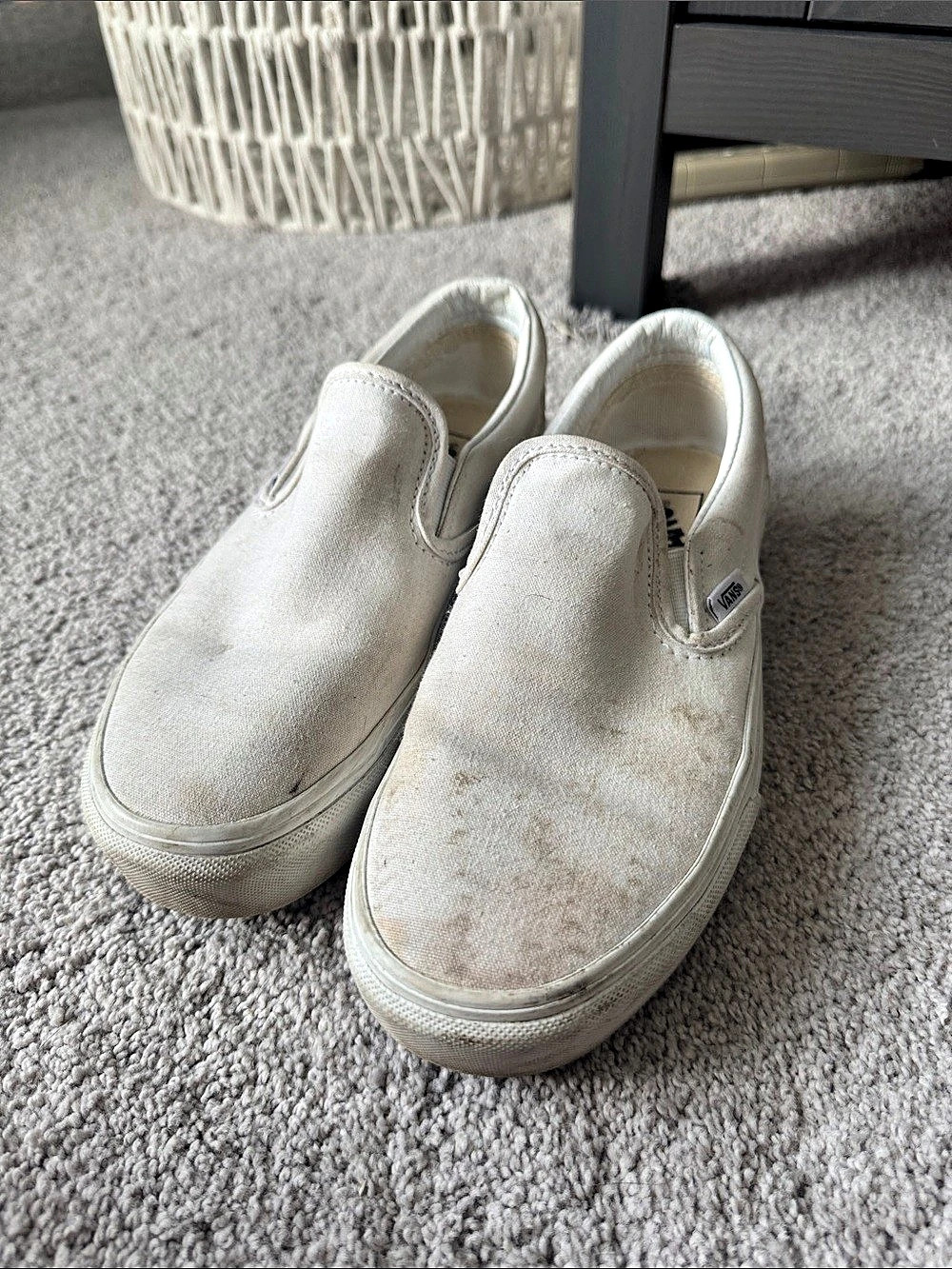 Vans Classic Platform Slip-On White Sneakers